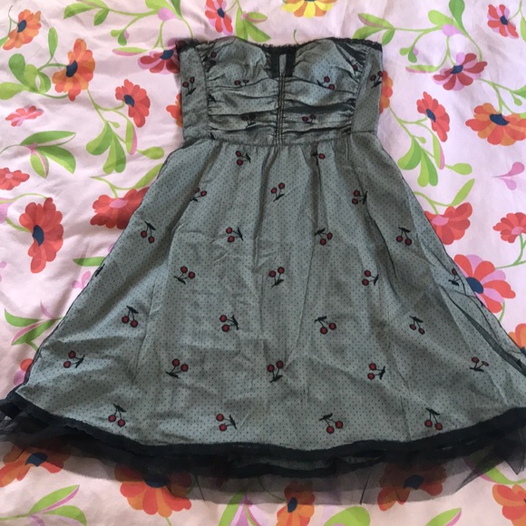 Anna Sui Dresses & Skirts - Vintage Anna Sui tulle cherries dress 6
